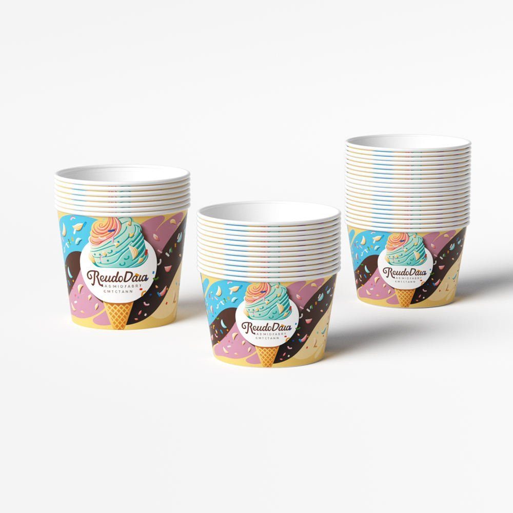Soup Bowl - Hot Soup Takeaway Paper Bowl with Leak-Proof Coating