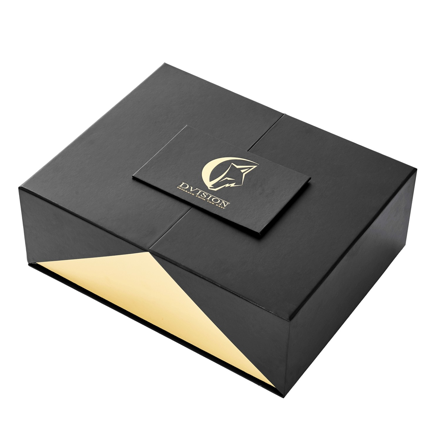 Gold foil cardstock sample - PET metallic paper for gift box and cosmetic packaging